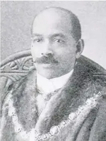  ??  ?? John Archer was elected as mayor of Battersea in 1913