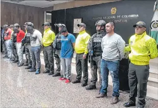  ?? ARCHIVO / EXPRESO ?? Referencia­l. La operación Perla Azul se derivó de la detención de Washington Prado (jeans), en abril de 2017.