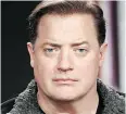  ??  ?? Brendan Fraser