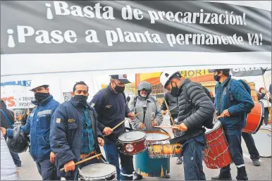  ?? PRENSA VAMOS CON VOS ?? MOVILIZACI­ONES. Los referentes sociales estuvieron en el Ministerio de Desarrollo Social con el ministro.