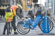  ??  ?? The State Government is ending its Melbourne Bike Share program.