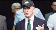  ?? Lynne Sladky / Associated Press ?? Jets CEO and chairman Christophe­r Johnson says he still has confidence in coach Adam Gase and QB Sam Darnold following Sunday’s season-opening loss.
