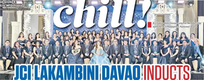  ?? ?? JCI Lakambini Davao General Membership with the JCI Philippine­s National Board