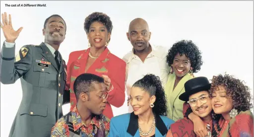  ??  ?? The cast of A Different World.