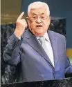  ?? STEPHANIE KEITH/AFP ?? Na ONU. Abbas diz que Jerusalém não está à venda