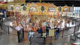  ?? DIGITAL FIRST MEDIA FILE PHOTO ?? Meet artists of the all-volunteer organizati­on and hear presentati­ons on the project’s history at The Carousel at Pottstown, one of the stops during the Pottstown ArtsWalk on Jan. 7