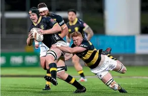  ?? GETTY IMAGES ?? Adding impetus to his running and defensive games has been the big workon for Wellington player of the year James Blackwell.