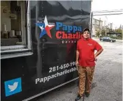  ??  ?? Wesley Jurena of Pappa Charlies successful­ly made the jump from barbecue trailer to permanent brick-andmortar restaurant.