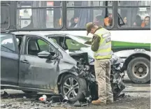  ?? / AGENCIAUNO ?? Lo primero que hay que hacer tras un accidente vehicular es denunciar el accidente en la comisaría más cercana