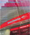  ?? THE ASSOCIATED PRESS FILES ?? Bank of America is looking at packaging riskier Canadian mortgages into bonds and has met with lenders to assess interest.