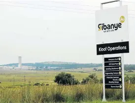  ?? /Mduduzi Ndzingi/Sowetan ?? Steep and deep: Sibanye-Stillwater’s Kloof Shaft 4 in Carletonvi­lle, where some miners have died. The company now accounts for 21 of the 47 fatalities recorded in 2018.