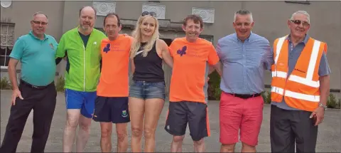  ??  ?? At the launch of Avondale House. From left: Vinnie Doran, actor Pat Nolan, Ciaran Byrne, Joy Godkin, Bill Porter, Mark McKenna and John McDonald.