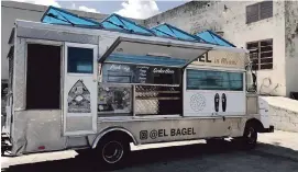  ?? Photo provided to the Miami Herald ?? El Bagel will open a permanent location at 6910 Biscayne Blvd. in the MiMo district.