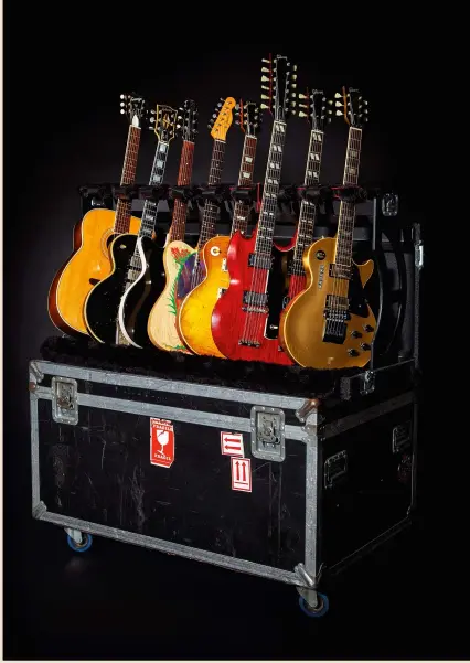  ??  ?? Lesismore
Page's affinity for the Gibson Les Paul goes back to his days with The Yardbirds