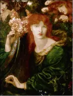  ??  ?? La Ghirlandat­a, painted by Dante Gabriel Rossetti in 1873, is an embodiment of love and beauty.