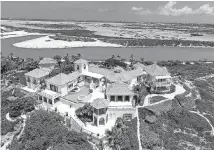  ??  ?? Prince’s Turks and Caicos compound will go up for auction in July.