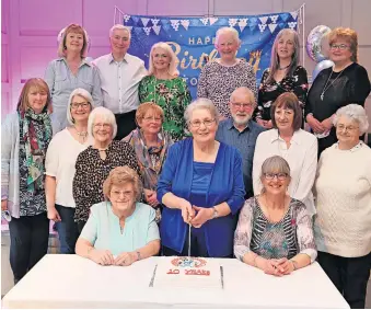  ?? ?? Celebratio­n Club enjoys a decade of success