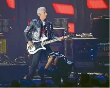  ?? STEVE MARCUS ?? Adam Clayton has been with the band since its inception in 1976.