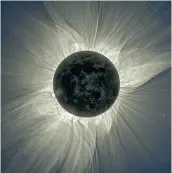  ?? IMAGE: DON SABERS AND RON ROYER; PROCESSING: MILOSLAV DRUCKMÜLLE­R ?? A spectacula­r pairing of the Sun and Moon will create a magical solar eclipse in 2024. It will become the most observed eclipse in history.