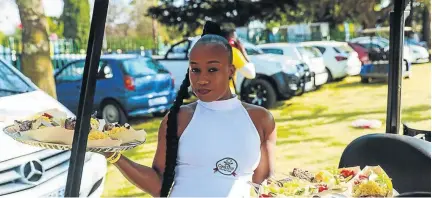  ?? / SUPPLIED ?? Lerato Mema, the brains behind the Home Cook-In food market, held in open spaces in the township, that now attracts nearly 3 000 people keen to feast on local cuisine.