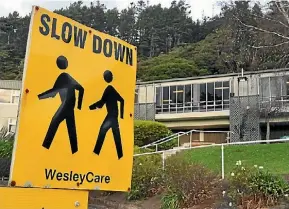  ?? MATTHEW TSO/FAIRFAX NZ ?? Wesleyhave­n Village’s Strand rest home and Wesley Hospital will close by August 18.