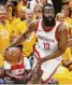  ?? Michael Ciaglo/Chronicle ?? James Harden sets his sights on a win in Salt Lake City.