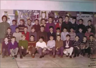  ?? (Photo Centre histoire et mémoire Roger-Bennati) ?? Aujourd’hui, il s’agit d’une photo de classe de l’école Bellevue de Beausoleil de l’année scolaire 1964-1965.