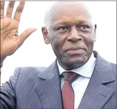  ??  ?? José Eduardo dos Santos has been president of Angola since 1979.