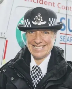  ??  ?? Sussex Police chief constable Jo Shiner