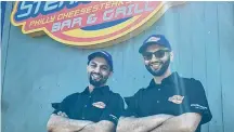  ?? ?? Miamisburg natives, Jake and Jordan Shteiwi, are opening a second Steak Thyme location in their hometown next week.