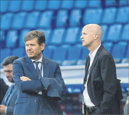  ?? Foto: pere puntí ?? Jordi Cruyff toma la misma decisión que Mateu Alemany, dejar el Barça. Según RAC1, su deseo es volver a entrenar