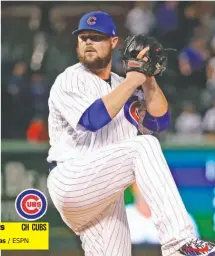  ??  ?? En el duelo monticular, se medirán los zurdos Kyle Freeland, por Colorado, y Jon Lester, de Chicago.