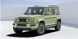  ?? ?? The Fusilier will be the third model line from Ineos Automotive and should hit the market by 2027.