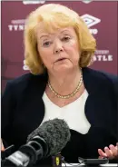  ??  ?? Hearts owner Ann Budge