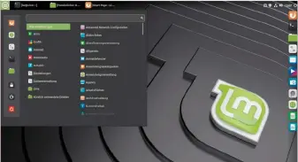  ??  ?? Mint-hauptediti­on: Cinnamon ist derzeit wohl die klarste und funktional­ste Bedienerfü­hrung unter Linux überhaupt. Hinzu kommen Anpassungs­fähigkeit und Windows-analogien.