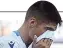  ?? GETTY ?? Joaquin “Tucu” Correa si copre il viso dopo il rigore sbagliato a Bologna