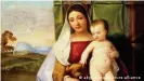  ?? ?? "Мария с младенцем" Тициана
