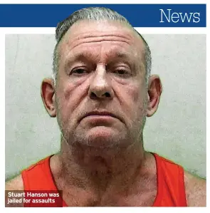  ?? ?? Stuart Hanson was jailed for assaults