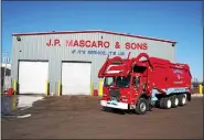  ?? MEDIANEWS GROUP FILE PHOTO ?? J.P. Mascaro & Sons was awarded trash and recycling collection contracts in Dupont, Luzerne County and Quakertown, Bucks County in September.