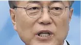  ??  ?? President Moon Jae-In