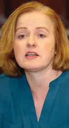  ??  ?? ‘First test case’: Ruth Coppinger