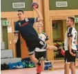  ?? Foto: Lenuweit ?? Die Mindelheim­er Handballer wieder auf eine Reserve. treffen