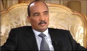  ??  ?? الرئيس الموريتاني محمد ولد عبد العزيز