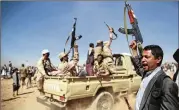  ?? HANI MOHAMMED / AP 2017 ?? Yemen’s yearslong war between Shiite rebels and a Saudi-led coalition backing its exiled government has escalated with an assault on the insurgent-held port city of Hodeida.