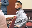  ?? PHAEDRA HAYWOOD/THE NEW MEXICAN ?? Prosecutor­s say Reyes Barela, pictured, is one of three men who robbed a medical cannabis facility in 2013. But Barela’s attorneys say the state’s case against him is based on a coerced statement.