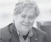  ?? Associated Press ?? Steve Bannon called on conservati­ve Catholics to join a global war against “Islamic fascism.”