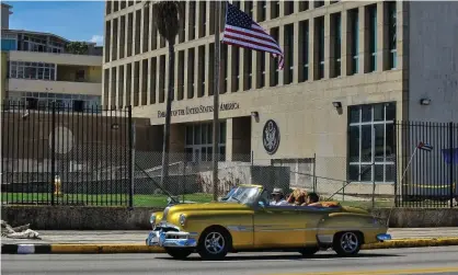  ?? Photograph: AFP Contributo­r/AFP/Getty Images ?? US diplomats in Havana, and some Canadian counterpar­ts, reported a range of symptoms in 2016 and 2017 that a US report said were probably caused by ‘radio frequency energy’.