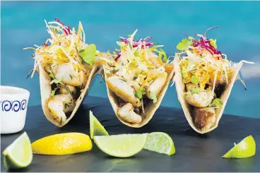  ??  ?? One&amp;Only Palmilla Resort Fish Tacos.