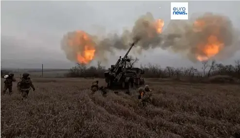  ?? ?? L'armée ukrainienn­e utilise du matériel militaire fourni par ses alliés.