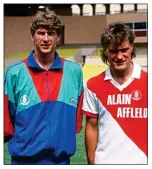  ??  ?? MASTER AND APPRENTICE: Hoddle learned much from Wenger at Monaco